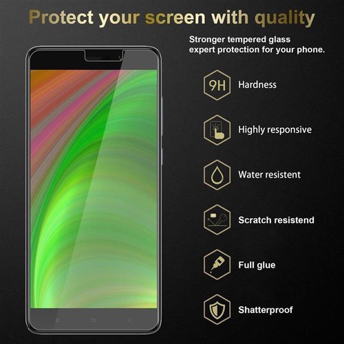 3x Lámina protectora para Xiaomi Mi 5s PLUS Protector Vidrio templado - Imagen 3 de 9