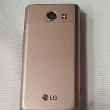 LG Y110 Gold Flip Phone - Fully Functional & Unlocked