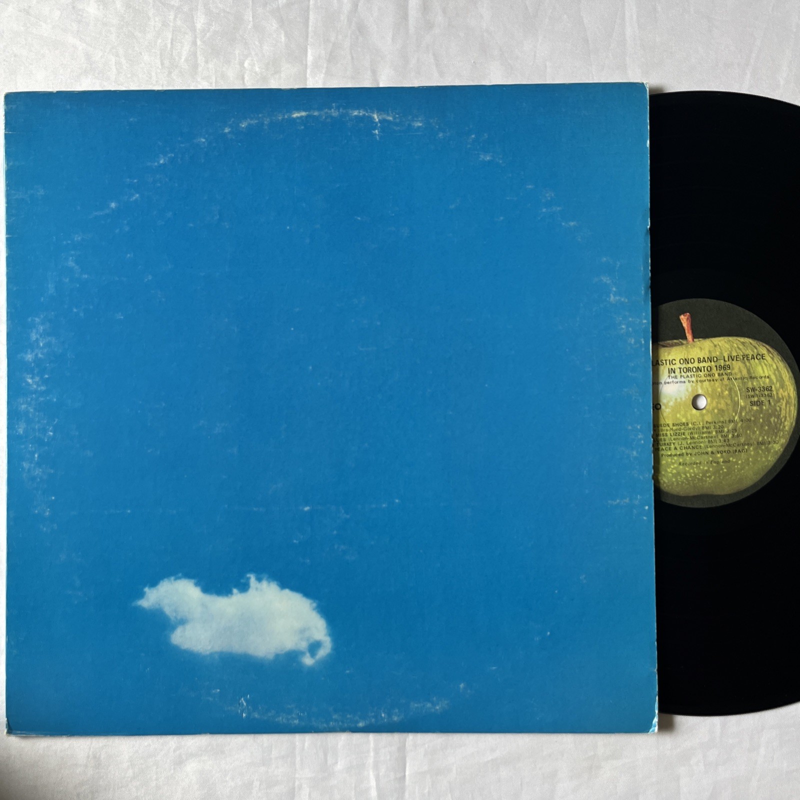 JOHN LENNON, The Plastic Ono Band – Live Peace In Toronto 1969 APPLE FIRST PRESS