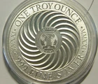 1 OZ .999 SILVER - INTAGLIO - CREATURE VINTAGE HORROR SERIES **FRANKENSTEIN**