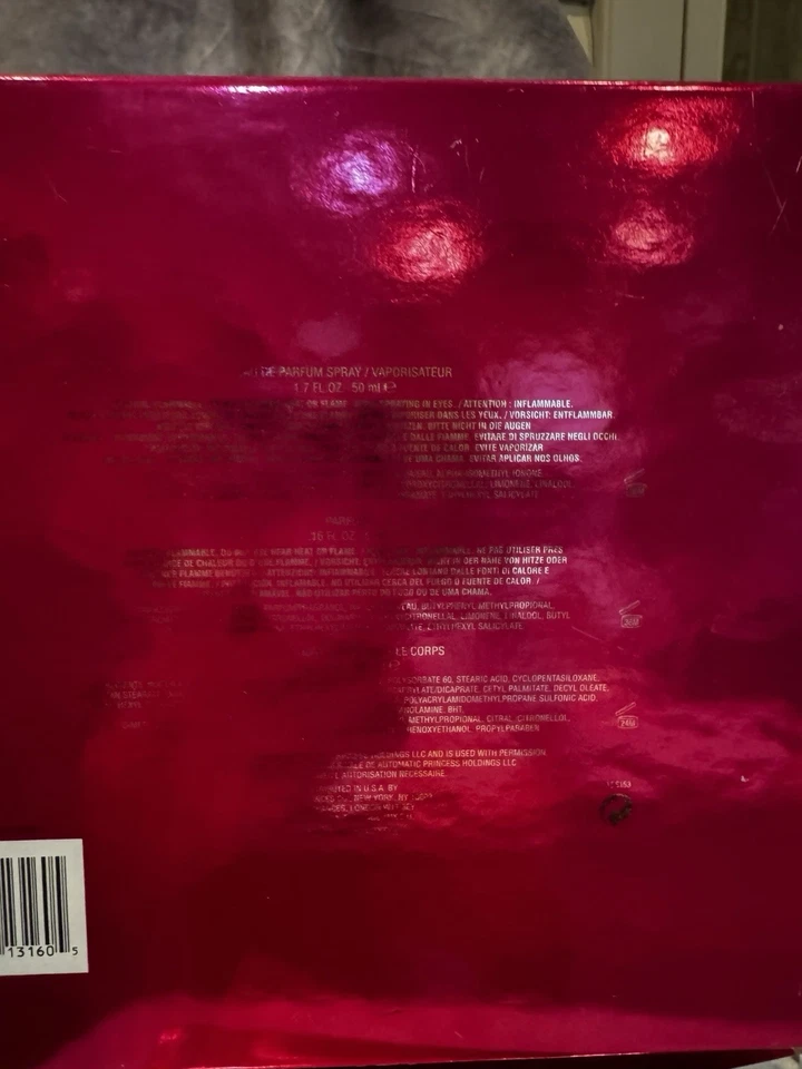 MARIAH CAREY LUSCIOUS PINK EDP GIFT SET (NOVO) Parfum Spray, 1.7 loção perfumada - Imagem 4 de 4