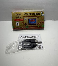 Nintendo Game and Watch: Super Mario Bros Color Screen Handheld 
