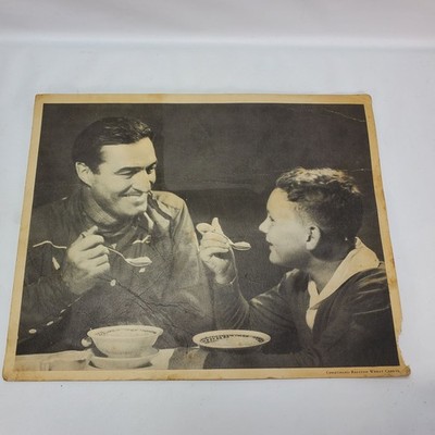 Ralston Wheat Cereal Tom Mix Premium Photo Sepia Series A Picture 5 Western 1930