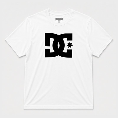 DC-SHOES STAR LOGO WHITE SS T SHIRT