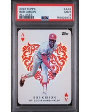 2023 Topps Series 1 - All Aces Bob Gibson #AA-2 HOF PSA 9
