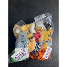 Disney Store Winnie the Pooh Tigger Mini Bean Bag Plush Lot of 7