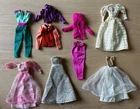 Vintage Barbie Clothes Lot 1960s 1970s Beauty Secrets Kissing Booth Mattel
