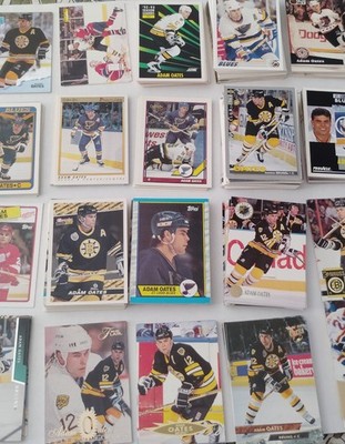 Adam Oates 20 Card Lot NHL Hockey Different Years & Brands Bruins Blues Capitals