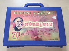 Houdini's Magic Set Magic Made Easy 70 Tricks Geno Munari 2000 Houdini