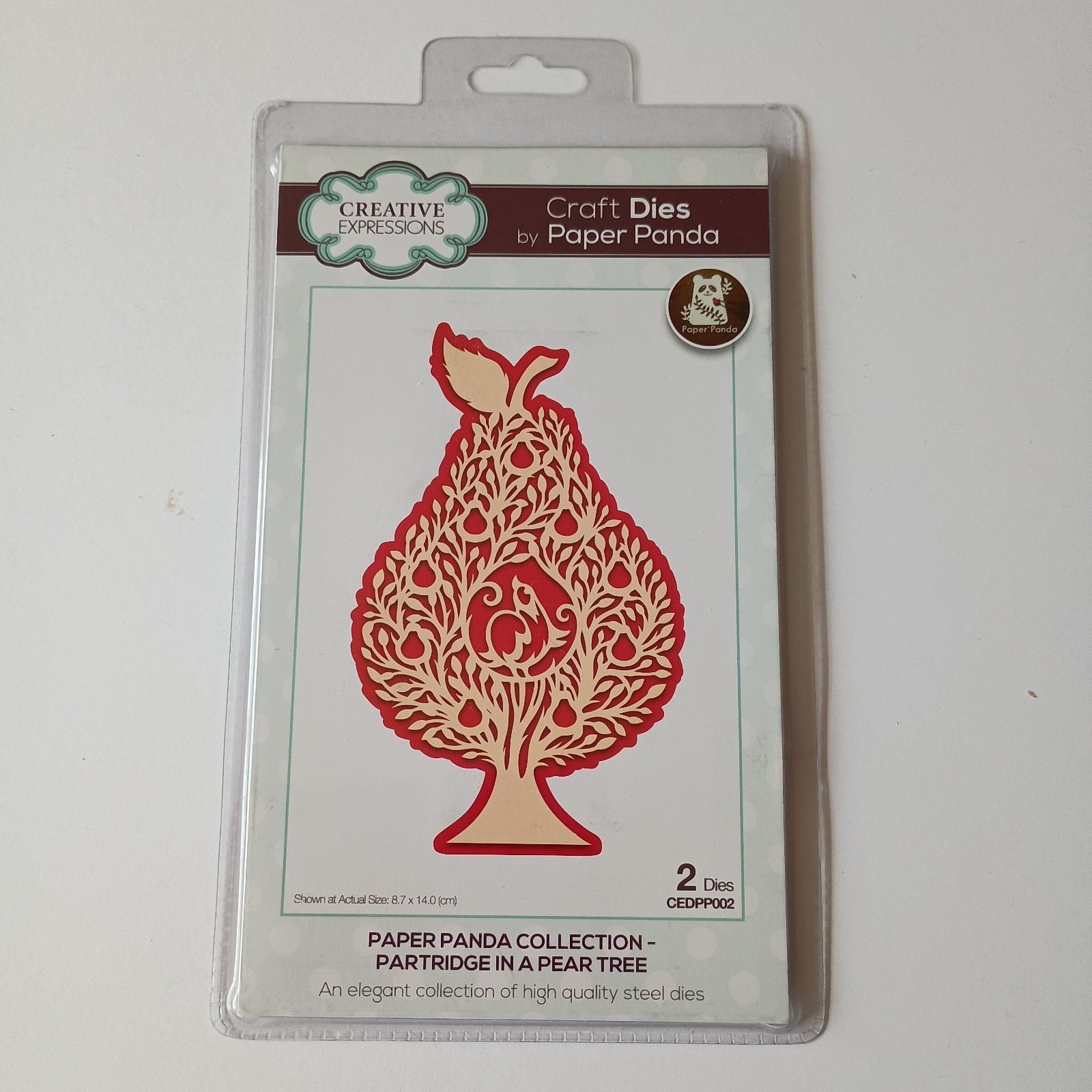 Creative Expressions Dies Partridge In A Pear Tree Paper Panda Collection Rare