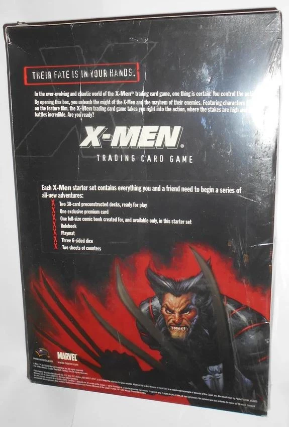 X-MEN Trading Card Game Two Player Starter Set ~ WOTC - Image 2 of 3