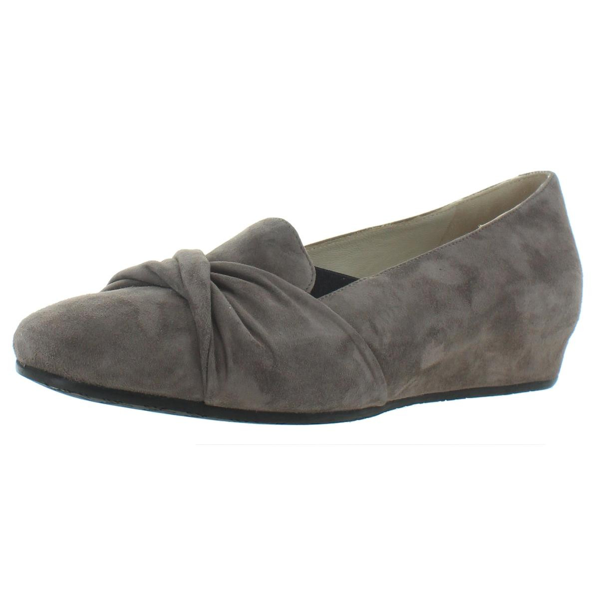 Женские мокасины Valeria темно-серого цвета Amalfi by Rangoni узкие 105 AAN BHFO 8533 4090₽