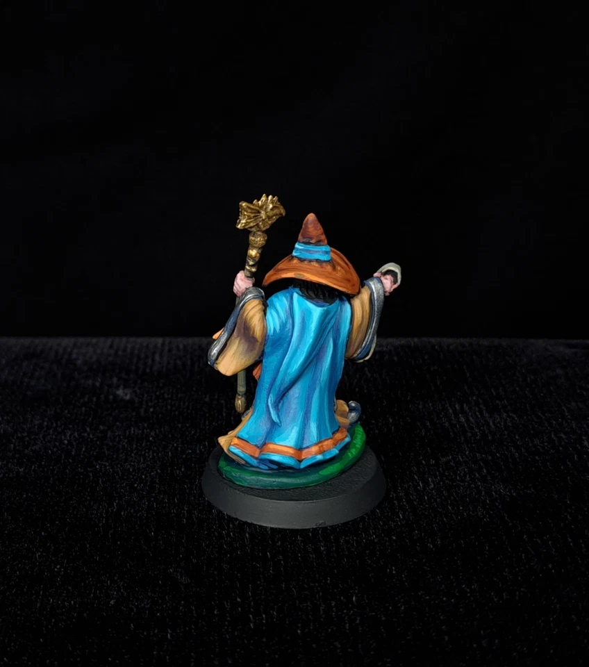 Fantasy D&D Wizard Reaper miniatura pintada Foto 2 de 4