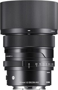 Sigma 65mm f2 DG DN Contemporary Sony FE Fit Photography Camera Lens