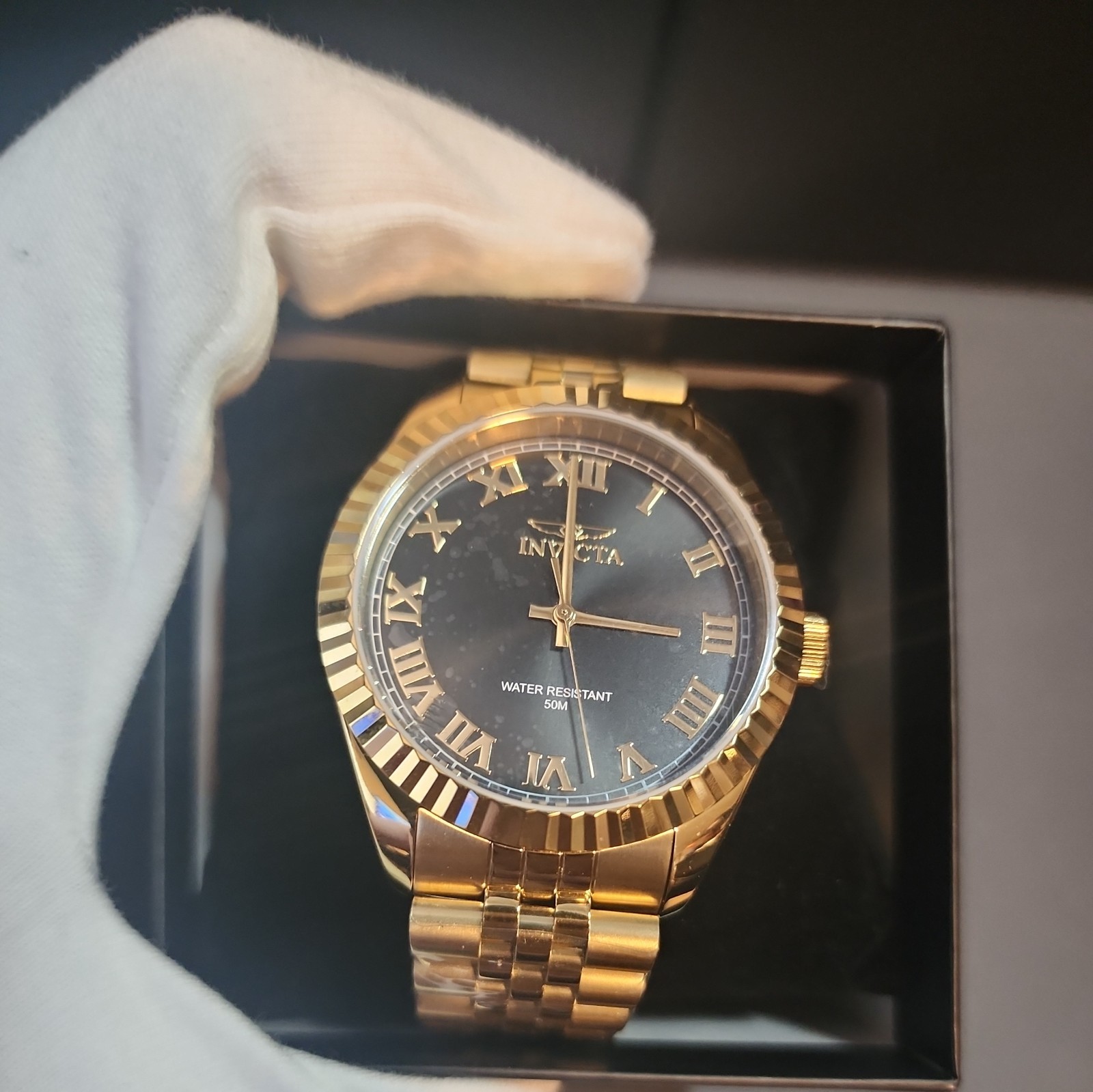 Invicta Specialty Windsor Men's Watch - 43mm, Gold (47405) NIB