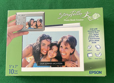 Epson StoryTeller PHOTO BOOK Creator Kit, 5"x7" Books Scrapbook