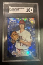 2023 Topps Chrome Update Sapphire Shohei Ohtani Sapphire Selections SGC 10 Gem