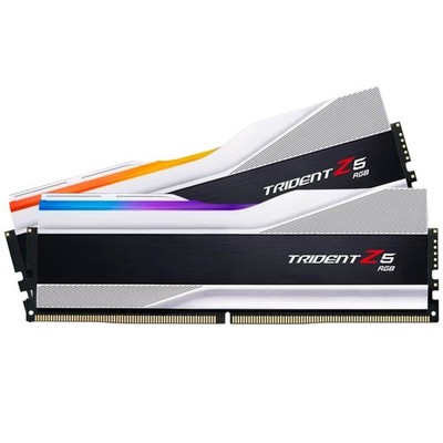 G.Skill RAM DDR5 32GB 2x16GB 7200 Trident Z5 RGB Silver 7200J3445G16GX2-TZ5RS
