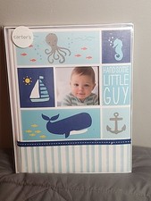 Carters Handsome Little Guy Baby Book New In Package Nautical Theme 12x9