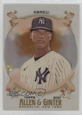 2021 Topps Allen & Ginter Chrome Refractor Albert Abreu #217 1a1r