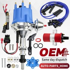 Hei Distributor Blue Coil Wires For 1965-1976 Ford Inline 6 170ci 200ci 250ci