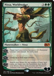 Nissa, Worldwaker - Magic 2015 (M15) - Mythic Rare