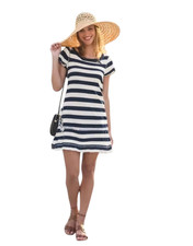 Banana Republic Striped Nautical Mini Dress Size S French Style Coastal Preppy