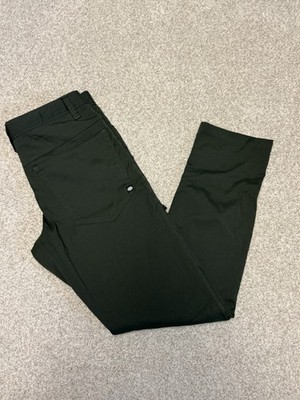 686 Everywhere Pants Mens 30x30 Green Slim Fit Hiking Climbing Outdoor Stretch
