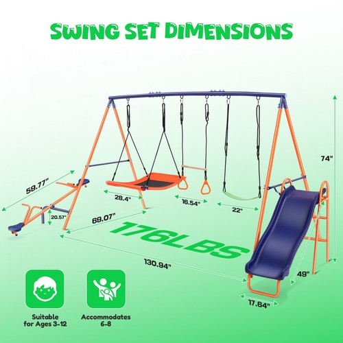 Swing Set Metal Frame A Frame