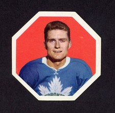 1961-62 YORK PEANUT BUTTER YELLOW BACKS #9 ALLAN STANLEY   28931