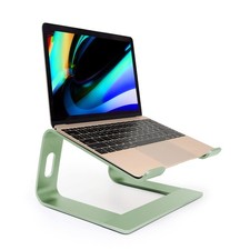 Ergonomic Aluminum Laptop Mount - Adjustable Computer Stand for MacBook /HP L...