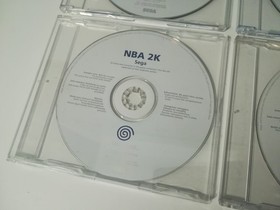 Sega Dreamcast White Label Promo Games Rare Ecco Quake 3 NBA 4 Wheel Thunder