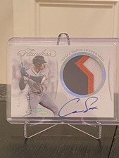 2025 Panini Flawless RARE Cam Smith RC 3-Color Jumbo Patch Auto /25 #DPA-CS