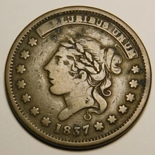 1837 Hard Times Token  For Tribute - Millions For Defence- Not One Cent