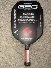 -BRAND NEW- Gearbox G20 Quad 20mm, 8oz Pickleball Paddle 1PG201-1 