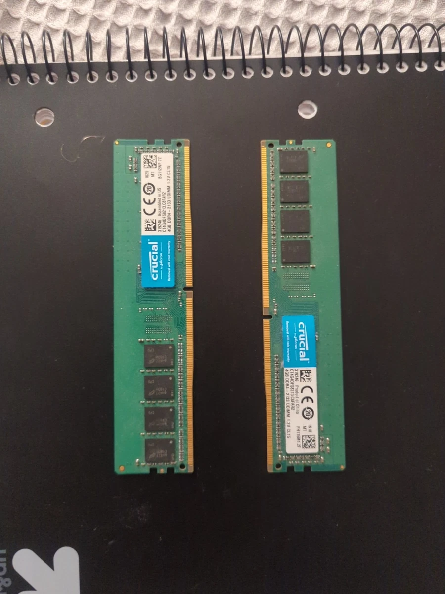Crucial PC4-17000 (DDR4-2133) Bus Speed Computer RAM 4 GB Capacity