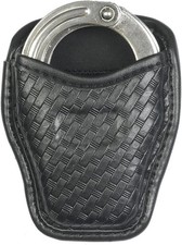 Molded Handcuff Pouch Open Top Case for Duty Belt Law Enforcement Holder