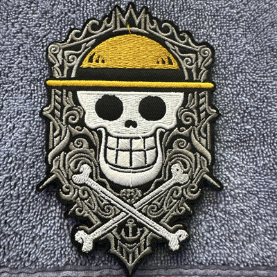 ONE PIECE PIRATE ANIME American Hook & Loop Morale Patch