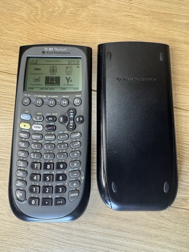 Texas Instruments TI-89 Titanium Graphing Calculator - Black