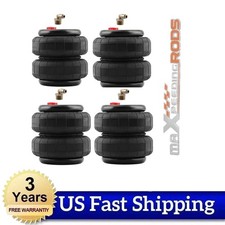 4 Packs Air Suspension Bag Standard 2500lb 12npt Single Port Heavy Duty Truck