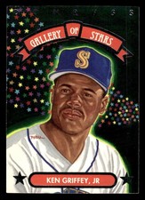 1992 TRIPLE PLAY KEN GRIFFEY JR. GS-8 GALLERY OF STARS BASEBALL SEATTLE MARINERS