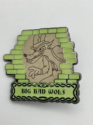 Disney WDW 13 Reflections of Evil Big Bad Wolf LE 250 Pin A7