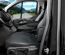 Sitzbezüge VIP Kunstleder geeignet für r Ford Transit Tourneo Custom ab 2012 bis