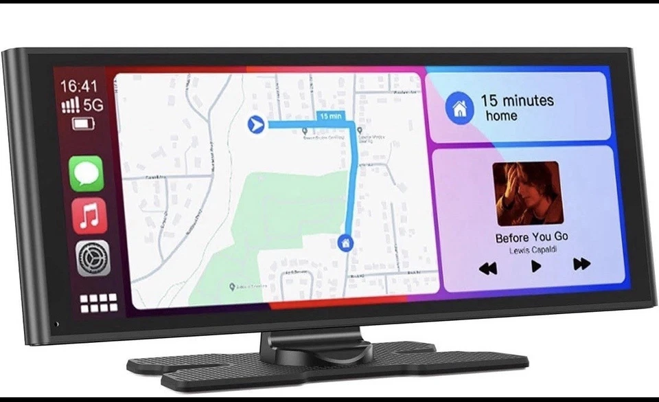 Stereo JVC Auto Lettore CD USB AUX Formati WMA MP3 50Watt + Car Play IOS Android - Immagine 3 di 4