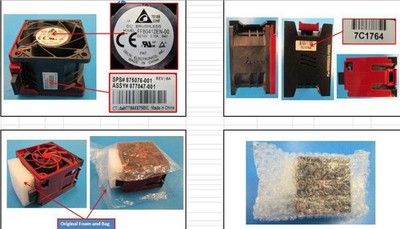 ErsaZZa 875076-001-RFB 99111213 FAN MODULE HIGH PERFORMANCE ~E~