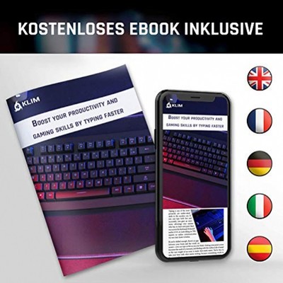 KLIM Triumph Gamer Keyboard with Backlight (DEU Layout - QWERTZ)