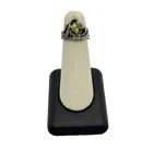 Vintage 925 Sterling Silver Peridot Ring - Size 5.25
