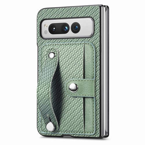 Funda Plegable para Google Pixel Portatarjetas de Crédito Cuero Correa de Muñeca Protectora - Imagen 45 de 52