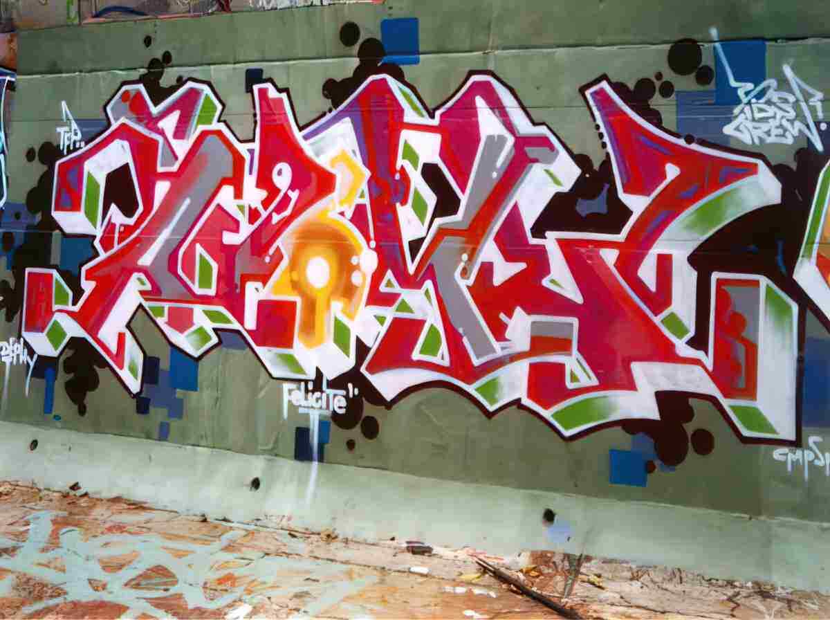 Street Art 3852 photo A4 3846 GRAFFITI Grafitti Urban
