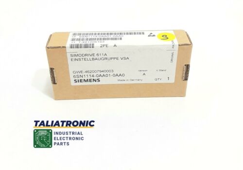 Siemens Simodrive 611 Modul 6SN1114-0AA01-0AA0  Einstellbaugruppe VSA Version A - Bild 1 von 2